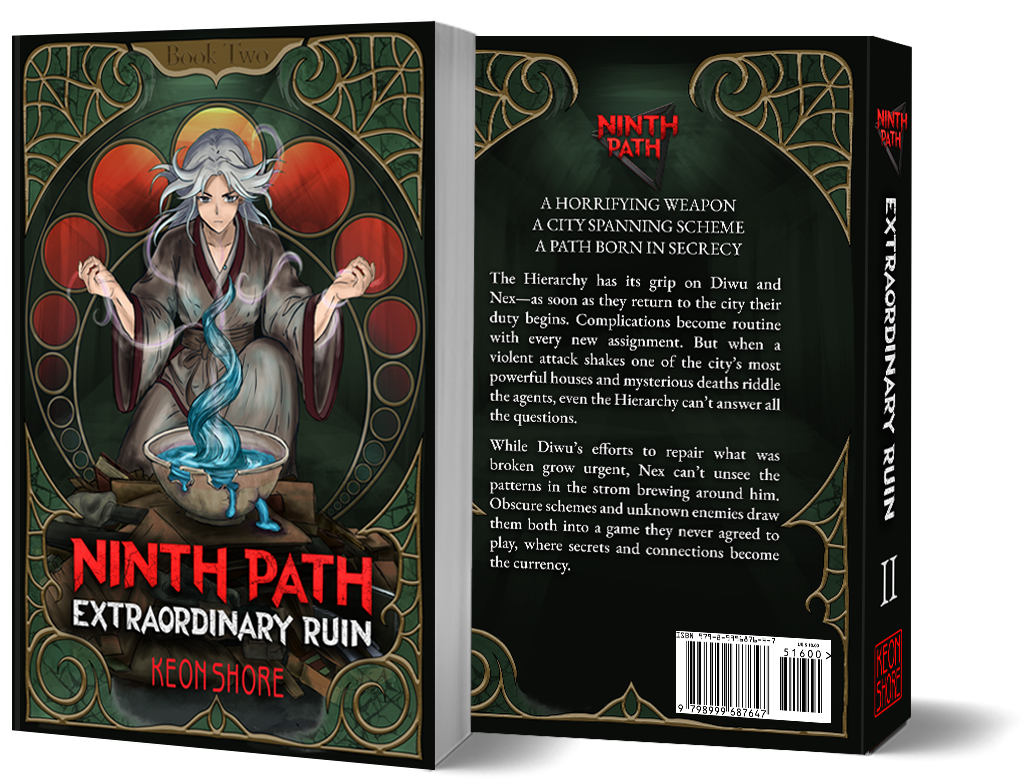 Book cover of Extraordinary Ruin by Keon Shore